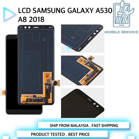 Samsung Galaxy A8 2018 A530 LCD Display Touch Screen Assembly