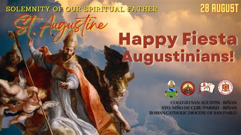 Feast Day Mass Of St Augustine Youtube