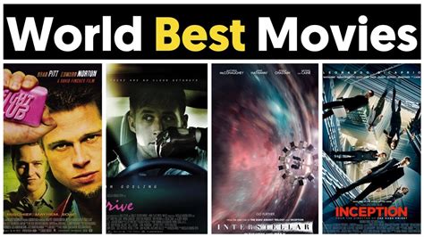 Top World S Best Mind Blowing Movies Of All Time Best Movies To