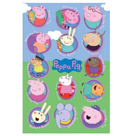 Peppa Pig All Characters