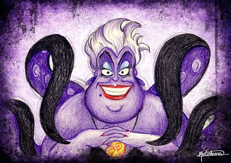 Ursula Little Mermaid By Man0uk On Deviantart