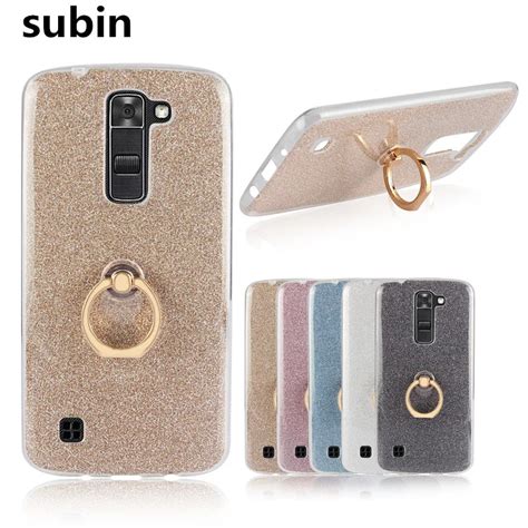 For Lg K8 Case Flash Powder 3d Relief Silicone Soft Case Back Cover For