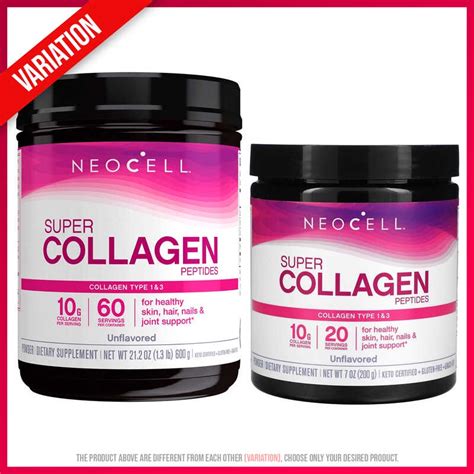 Neocell Super Collagen Peptides Grass Fed Collagen Types 1 And 3