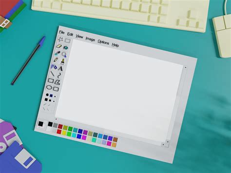 Microsoft Paint classic on Behance