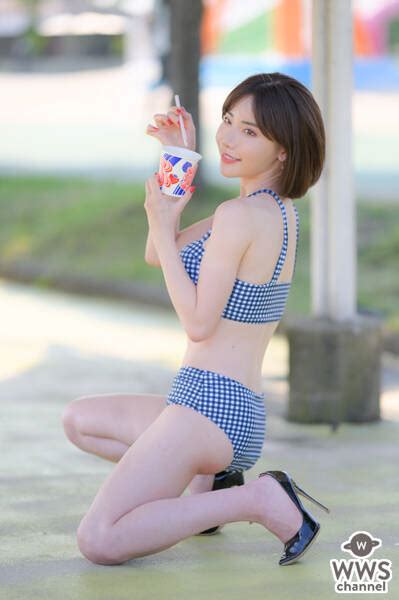 【写真特集 10枚】深田えいみ、ビキニ姿で食べるかき氷の所作に視線釘付け！＜近代麻雀水着祭2022＞ 2022年7月3日 エキサイトニュース