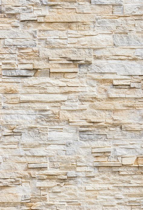 Natural stone wall tiles modern design background texture Photograph by ...