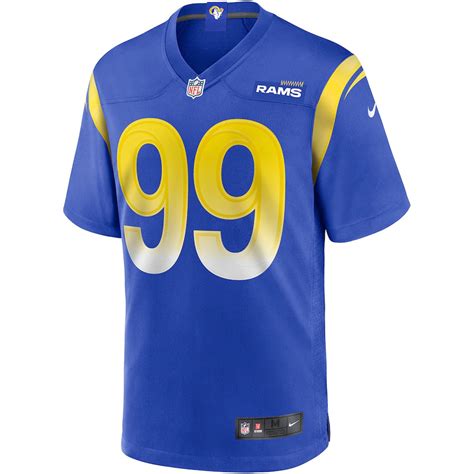 Camisa Futebol Americano Nike Los Angeles Rams 2020 - Azul/Amarelo - SportsMen | Sua Loja ...