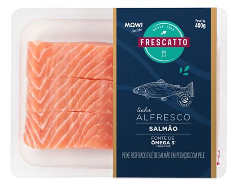 Filé de Salmão Frescatto Bandeja 400g | Compre online e receba em casa!