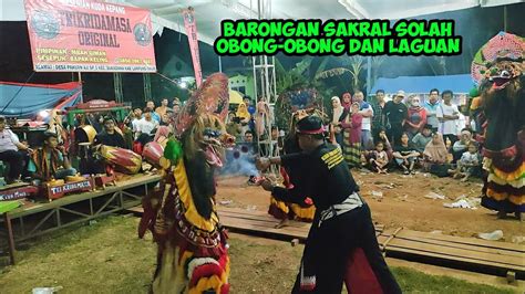 Barongan Solah Obong Obong Rampak Singo Barong Jaranan TRI KRIDAMASA