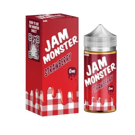 Jam Monster Strawberry 100ml Vapor World