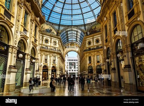 Galleria Vittorio Emanuele Ii In Milan It Is Italys Oldest Active