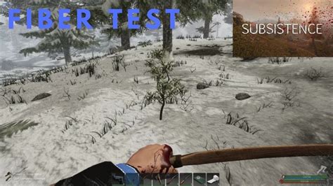 Subsistence Gameplay S E Fiber Test Youtube