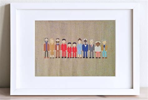 PDF the Royal Tenenbaums Characters Pattern - Etsy