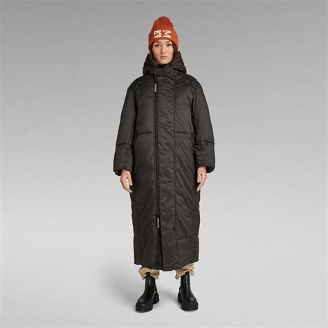 G Whistler Padded Extra Long Parka Schwarz G Star RAW