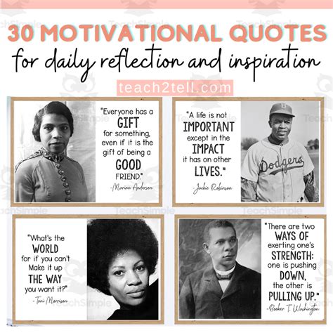 Black History Month Posters Bulletin Board Display Motivational Quotes ...