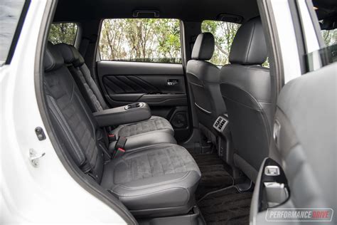 2021 Mitsubishi Outlander Gsr Phev Rear Seats Performancedrive