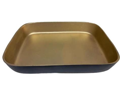 Tabuleiro Assadeira Aluminio Teflon Antiaderente 27 Cm Grossa Pai Do