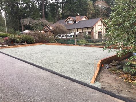 Gravel Roadside Parking Pad Pathway Eco Upgrades CORE Systems