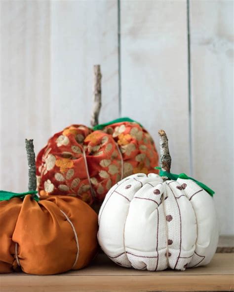 How To Sew Fabric Pumpkins Fast And Easy