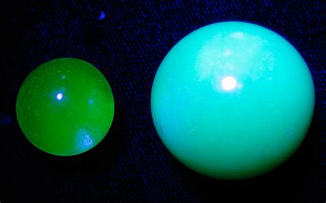 Louisville Fossils And Beyond Fluorescent Uranium Glass Marbles