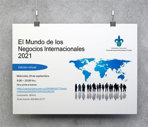 El Mundo De Los Negocios Internacionales 2021 [virtual] Facultad De