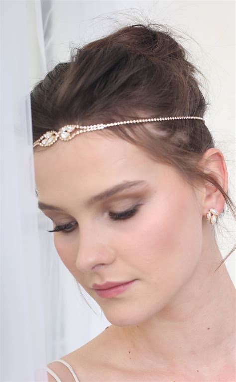 Boho Bridal Headband, Bohemian Headpiece - Etsy