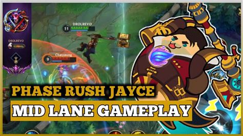 Phase Rush Jayce Is Good Jayce Vs Akali Midlane Gameplay Wild