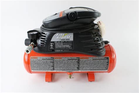 Black Decker Air Compressor Property Room