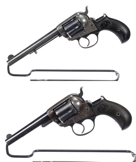 Two Colt Model 1877 Revolvers Rock Island Auction