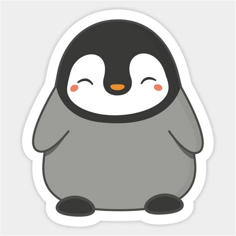 Cute Kawaii Winter Penguin By Happinessinatee Penguins Penguin