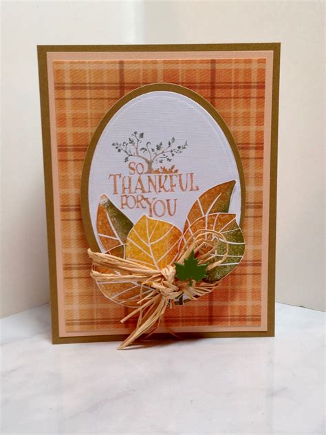 Amy S Creative Pursuits A Handmade Fall Card Fall Leaves