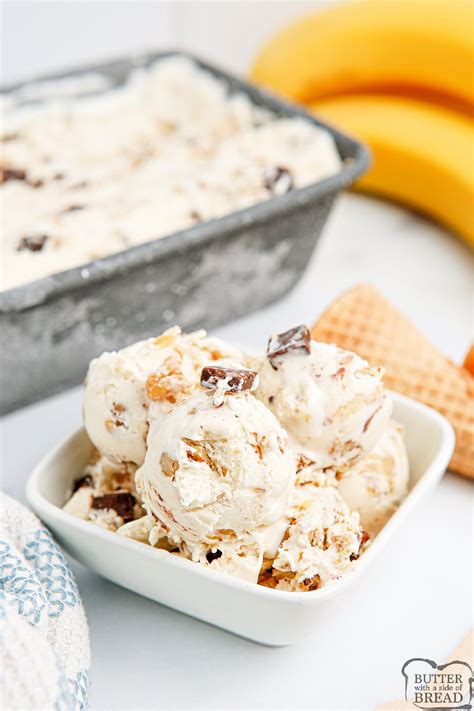 CHUNKY MONKEY ICE CREAM - Butter with a Side of Bread