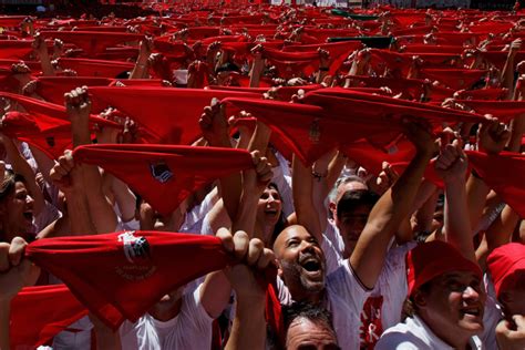 A Million Join Pamplona's Annual Bull-Running Festival