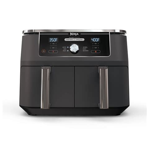 Ninja Dz401 Foodi 10 Quart 6 In 1 Dualzone Xl 2 Basket Air Fryer With 2