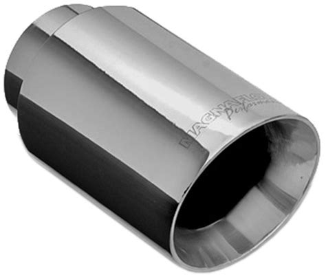 Magnaflow 4 Exhaust Tip Stainless Weld On For 2 14 Tailpipe Magnaflow Exhaust Tips Mf35121