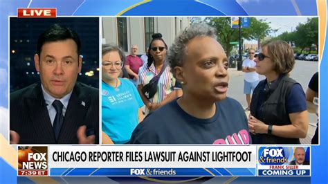 Reporter Who Tangled With Lori Lightfoot Sues After Press Pass Was