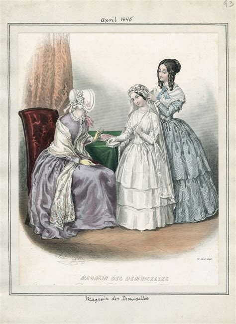 Magasin Des Demoiselles 1845 1800s Fashion Victorian Era Fashion