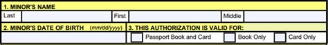 Passport Parental Consent Form Ds 3053 Eforms