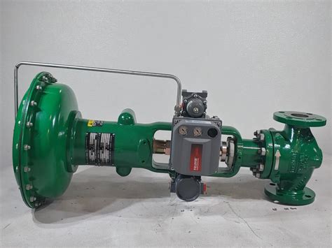 Fisher 2 150 Actuated Control Valve Type 657 W Fieldvue Positioner