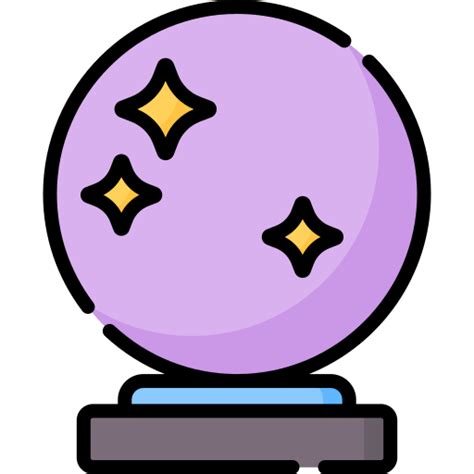 Crystal Ball Special Lineal Color Icon