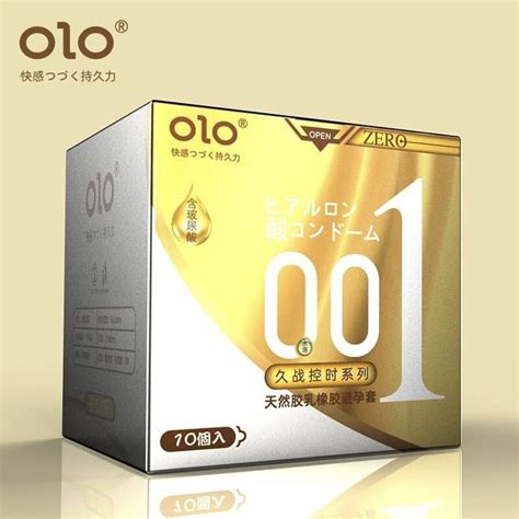 OLO 001 Condom OLO 001 100 ORIGINAL Condom Classic Ultra Thin Anatomic