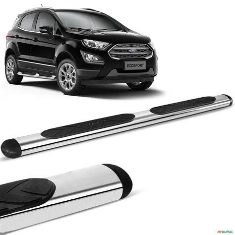 Estribo Lateral Oval Ecosport A Cromado A O Carbono