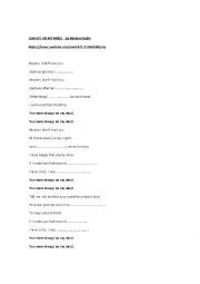 Always On My Mind By Michael Buble ESL Worksheet By Ingleslenguasvivas