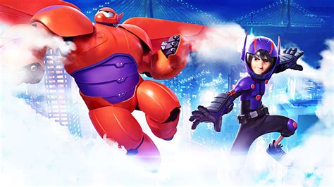 Download Hiro Hamada Baymax Movie Big Hero 6 Hd Wallpaper