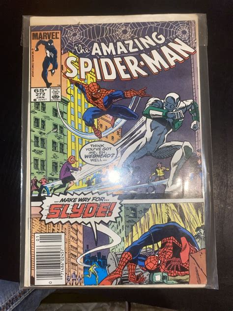 Amazing Spider Man 272 Marvel Comics Newsstand 1986 1st Slyde EBay