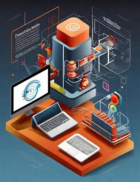 Premium Photo Isometric Technology Process Of Software Development