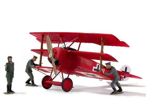 Avi N Modelo Revell Fokker Dr I Richthofen Bar N Rojo