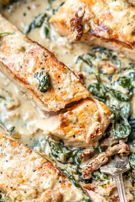 Salmon Skillet With Sun Dried Tomato Cream Sauce Artofit