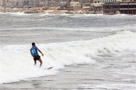 Gaza Beach Comes to Life as Palestine Launches First Surfing ...