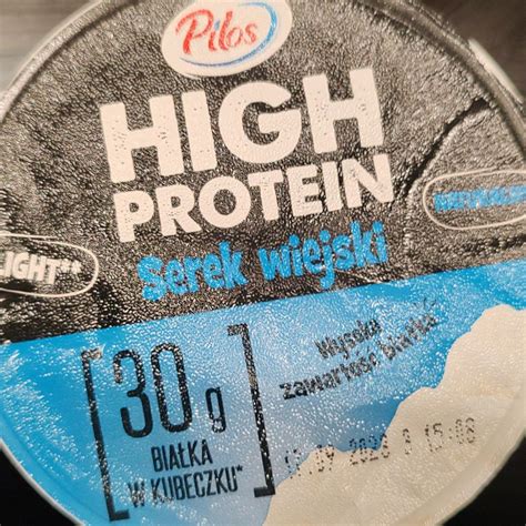 High Protein Serek Wiejski Pilos Kalorie Kj I Warto Ci Od Ywcze